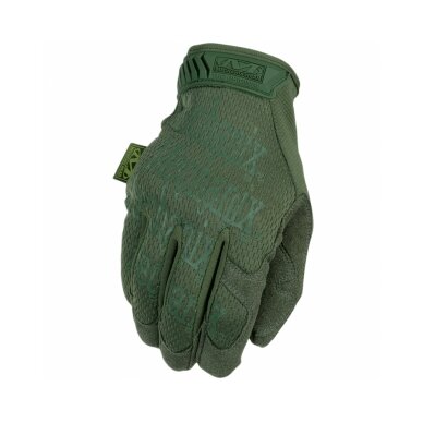 Pirštinės Mechanix The Original® Olive Drab L dydis. Velcro, dirbtinė oda, TrekDry®