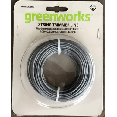 Greenworks PJOVIMO VALAS 2 mm, 20m