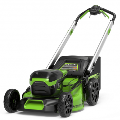 Greenworks GD60LM51SP SAVAEIGĖ VEJAPJOVĖ 51cm pločio (60V be akumuliatorių ir kroviklio)