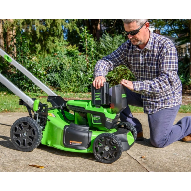 Greenworks GD60LM51SP SAVAEIGĖ VEJAPJOVĖ 51cm pločio (60V be akumuliatorių ir kroviklio) 11