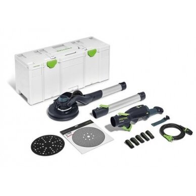 FESTOOL PLANEX LHS 2 225 EQI-Plus Sienų ir lubų šlifavimo įrankis