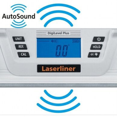 Skaitmeninis gulsčiukas Laserliner DigiLevel Plus 60, 081.251A, 60 cm 3