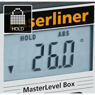 Skaitmeninis gulsčiukas Laserliner MasterLevel Box, 081.260A 3