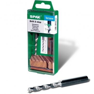 SPAX Medsraigčiai terasiniai nerūdijančio plieno 5X50 TORX (BONUS RINKINYS) 3