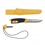 Stovyklavimo peilis Companion spark (S), 104mm, yellow, su ugnies skeltuvu