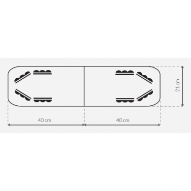 Strobos Optima 80cm plafonas 1