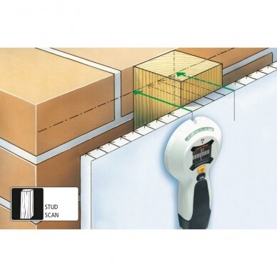 Testeris Laserliner StarFinder Plus 080.972E 9