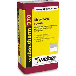 Weber.therm 370 klijai fenolio plokštei ant betono ir prastai įgeriančių pav. 30kg