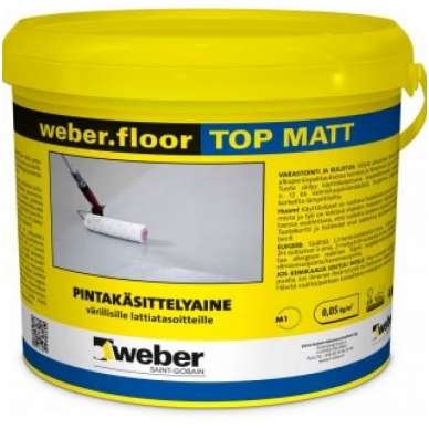 weber.floor Top Matt Apsauginis impregnantas  4 kg talpa